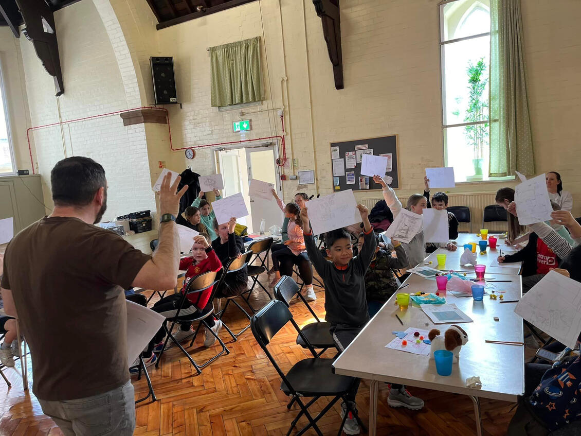 Working with school kids to reimagine the castle